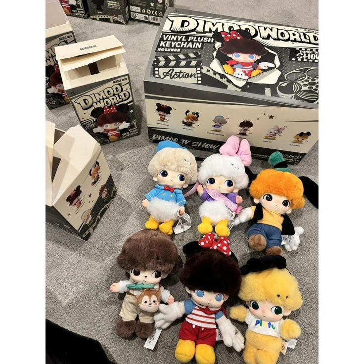 عروسک Dimo World برند پاپ مارت اورجینال (دیمو ورد) تحویل فوری تهران