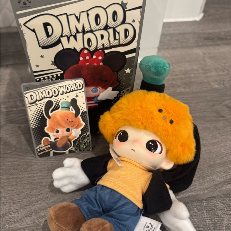 عروسک Dimo World برند پاپ مارت اورجینال (دیمو ورد) تحویل فوری تهران