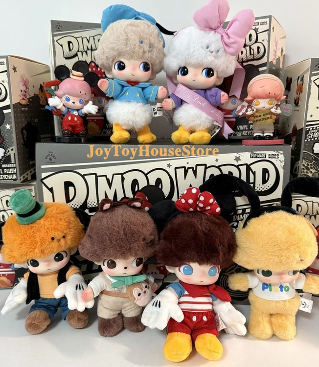 عروسک Dimo World برند پاپ مارت اورجینال (دیمو ورد) تحویل فوری تهران