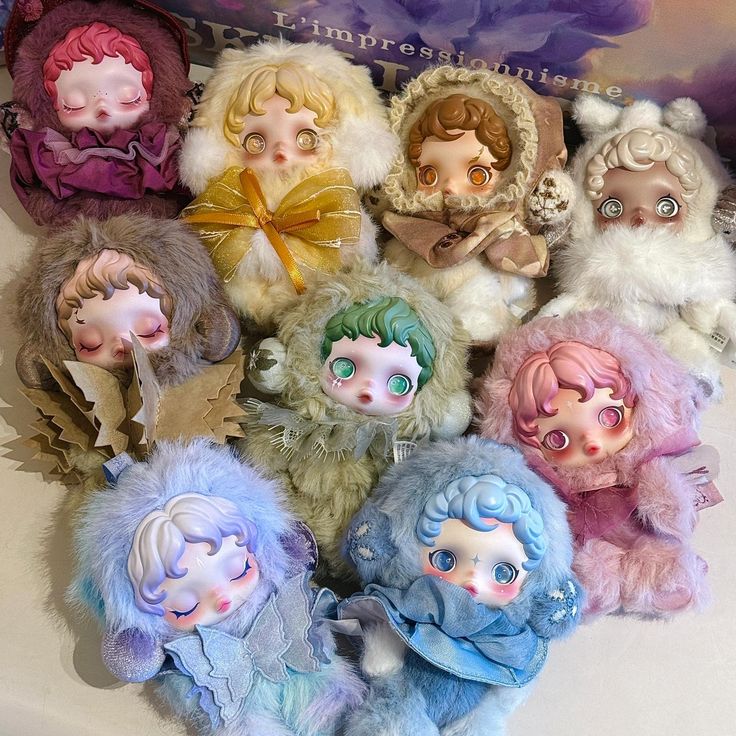 خرید اسکول پاندا آویز پولیشی مدل طلوع Dawn | Skullpanda L'impressionnisme Plush Pendant اورجینال پاپ مارت