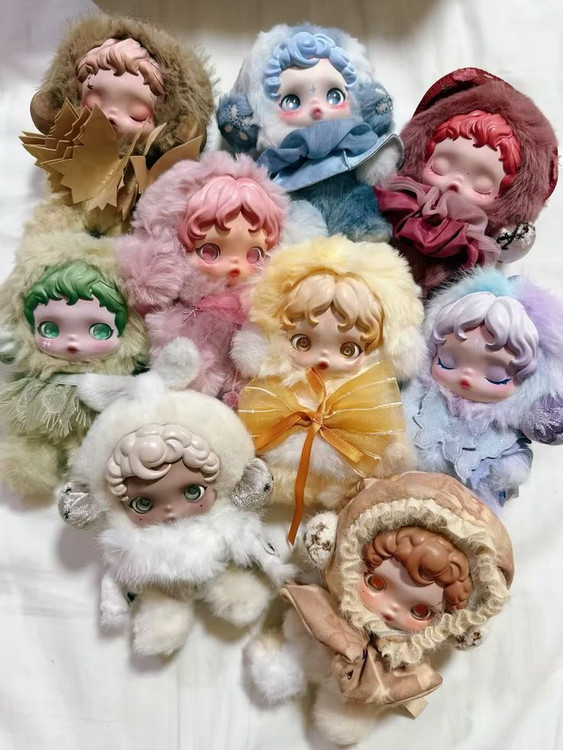 خرید اسکول پاندا آویز پولیشی مدل طلوع Dawn | Skullpanda L'impressionnisme Plush Pendant اورجینال پاپ مارت