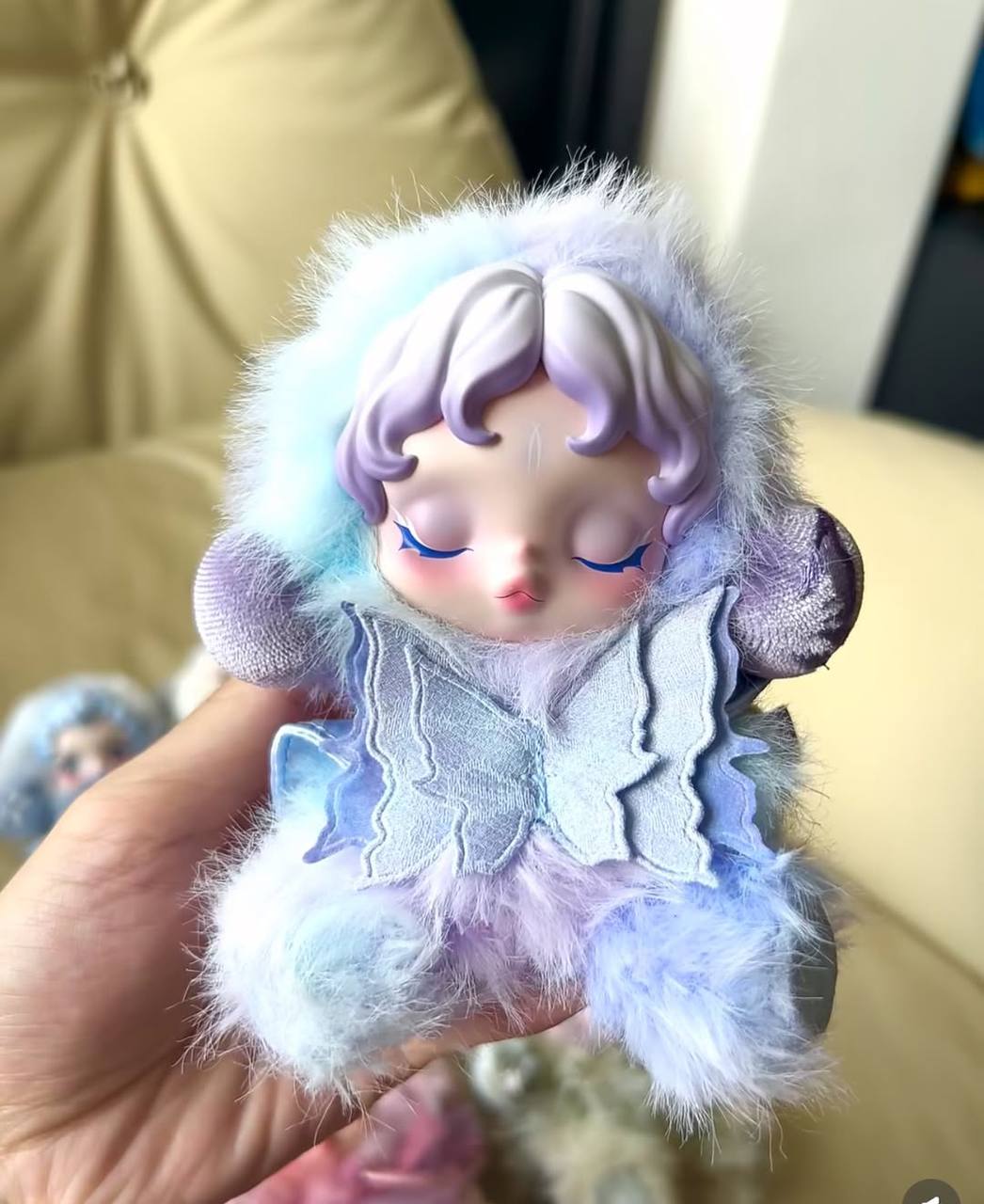 خرید اسکول پاندا آویز پولیشی مدل طلوع Dawn | Skullpanda L'impressionnisme Plush Pendant اورجینال پاپ مارت