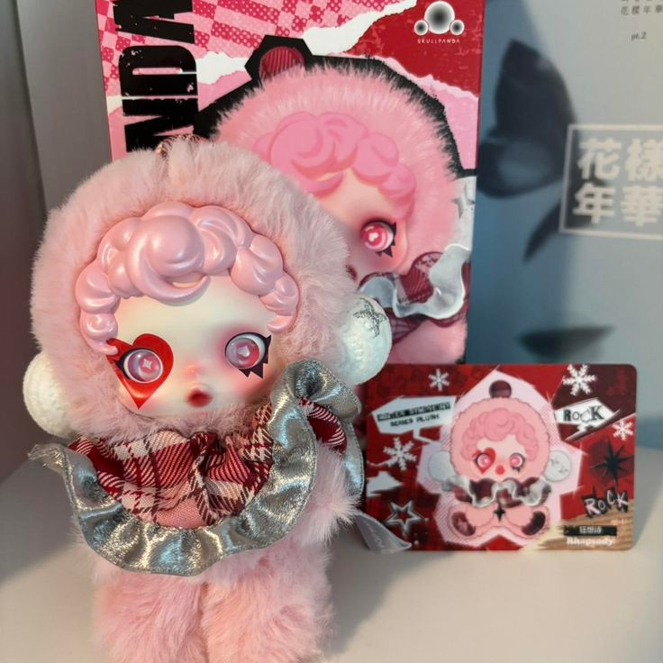 عروسک اِسکول پاندا اورجینال پاپ مارت | Skullpanda Original Pop Mart Blind Box j تحویل فوری تهران