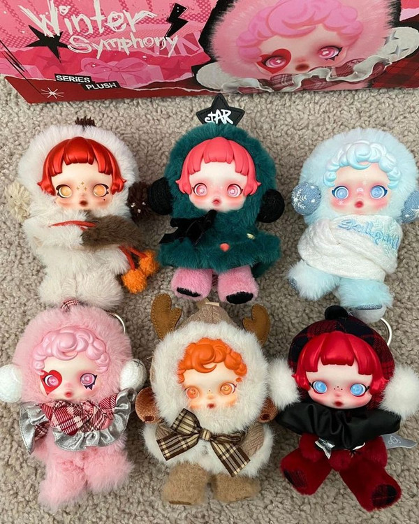 عروسک اِسکول پاندا اورجینال پاپ مارت | Skullpanda Original Pop Mart Blind Box j تحویل فوری تهران