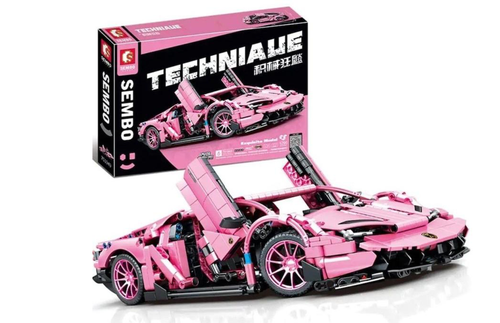 لگو ساختنی لامبورگینی ۱۲۹۶ قطعه آیتم 701949